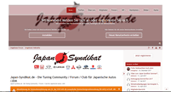 Desktop Screenshot of japan-syndikat.de